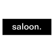 Saloon Business Card