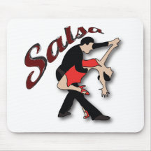 Salsa Dancers Mousepad