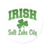 Salt Lake City Irish Sticker