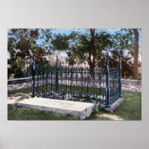Salt Lake City Utah Brigham Young's Grave Print