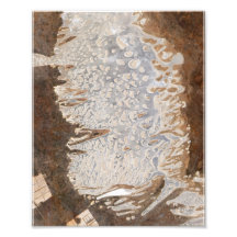 Salt lake dunes, southwestern Australia Photo Print