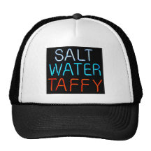 Salt Water Taffy Neon Sign Trucker Hats