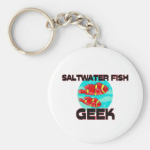 Saltwater Fish Geek Key Chains