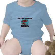 Saltwater Fish Geek Rompers