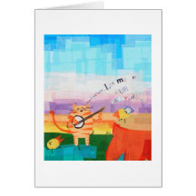 Salty Dog Greeting Card