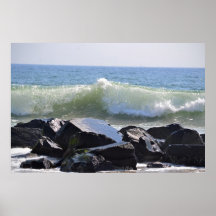 Salty Rocks Print