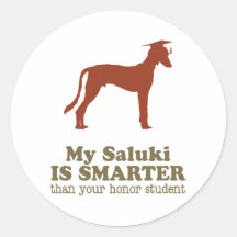 Saluki Autocollants