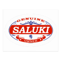 SALUKI_ CARTE POSTALE