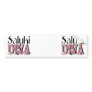 Saluki DIVA Bumper Sticker