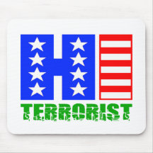 Salut terroriste tapis de souris
