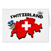 Salutation de carte de Switz