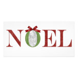 Salutation de photo de Noel Cartes De Vœux Avec Photo