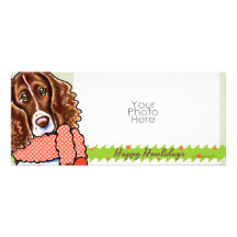Salutation heureuse de photo de Howlidays de sprin Invitation Personnalisée