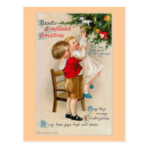 "Salutations chaleureuses de Noël " Cartes Postales