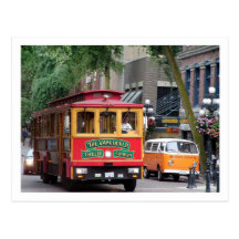 Salutations de B.C Canada/de chariot de Vancouver Carte Postale