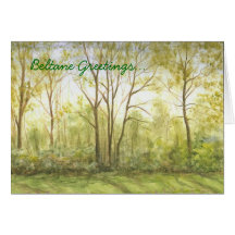 "Salutations de Beltane " Cartes