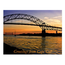 Salutations de Cape Cod Cartes Postales