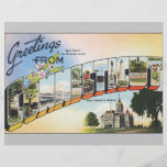 Salutations du Connecticut, cru Prospectus Personnalisés