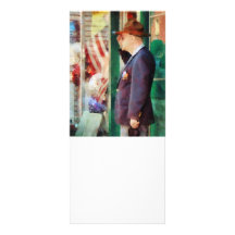 Saluting the Flag Rack Card Design
