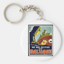 Salvage Keychain