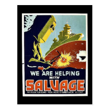 Salvage Postcards