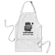 Salvation can't be won in Vegas slot machine Aprons