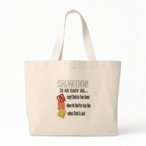 Salvation Is Easy As ABC Bag