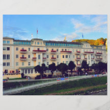 Salzburg architecture flyer design