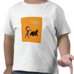 Sam and his Dog - Customized T Shirts