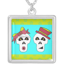 Sam and Sally Skull Necklace! necklaces