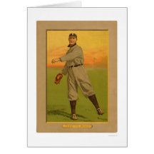 Sam Crawford Tigers Baseball 1911 Greeting Card