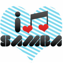 Samba fan photo cut outs