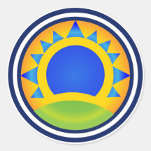 Samba Sunrise - sticker