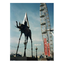 Samenvatting Description London Eye Post Card