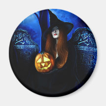 Samhain Witch Magnet
