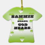Sammie Christmas Tree Ornament