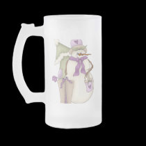 Sammisnowkovich Chistmas Frosted Mug mugs