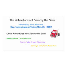 Sammy's Address Business Card Template