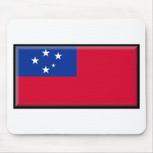 Samoa Flag Mouse Mats