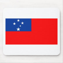 Samoa flag mousepad