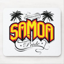 Samoa Pride Mouse Pad