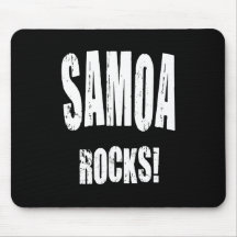 Samoa Rocks! Mouse Mat