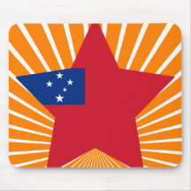 Samoa Star Mouse Pads