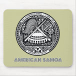 Samoan Emblem Mouse Pad