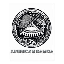 Samoan Emblem Postcards