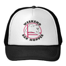 Samoyed Agility Weekend Bar Hopper Trucker Hats