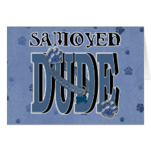 Samoyed DUDE Card
