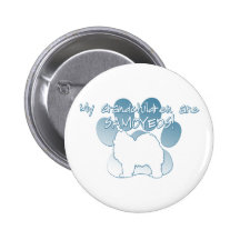 Samoyed Grandchildren Pins