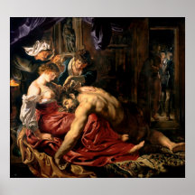 Samson and Delilah, c.1609 Poster
