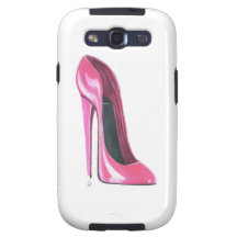 Samsung Pink Stiletto Shoe Case-Mate Case